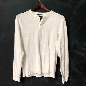Lucky Brand White Henley